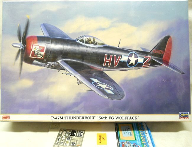 Hasegawa 1 32 Republic P 47M Thunderbolt With Eduard Color PE Details